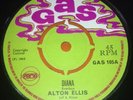 ALTON ELLIS-DIANA/ENGLISH TALK -7' GAS 105--OG-UNPLAYED