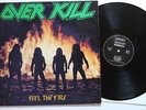 OVERKILL - Feel the Fire LP 1985 , US Power / Thrash Metal