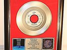 David Bowie, When The Wind Blows, Platin Record, Schallplatte, Award, gold