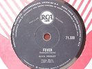 ELVIS - RARE SOUTH AFRICAN 78  - FEVER / THRILL OF YOUR LOVE - RCA 71.320 AFRICA