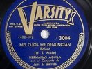 HEAR latin 78 HERMANAS AGUILA Mis Ojos Me Denuncian VARSITY 3004 nice