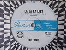THE WHO - LA LA LA LIES / MUCH TOO MUCH - AUS. 45