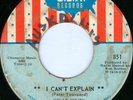 OSCAR AND THE MAJESTICS I Can't Explain GARY INDIANA FUZZ 45 on USA