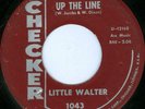 LITTLE WALTER Up The Line NEW BREED R&B 45 on CHECKER