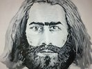 ROY HARPER PERSONALLY PAINTED RECORD SLEEVE 