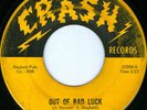 MAGIC SAM Out Of Bad Luck CHICAGO BLUES 45 on CRASH