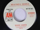 Hear Northern Soul Promo 45 Rosie Grier - Beautiful People / Same On A&M (Promo