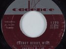 Popcorn Rockabilly 45 CHARLIE MCCOY Cherry Berry Wine CADENCE HEAR