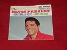ELVIS HEARTBREAK HOTEL GOLD STANDARD 45 WITH PICTURE SLEEVE