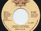 Rare Country 45 - Jimmy Ellis a.k.a. Orion- Sunday Father's- Southern Tracks- M-