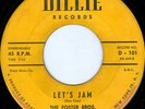 THE FOSTER BROS Let's Jam DOO WOP 45 on DILLIE VG+