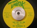 Texas Sweet Soul 45 The Techniques IV How Can You Win TWINK 100 NM no styrene