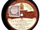 FRENCH ACOUSTIC BROWN ODEON- LITVINNE SINGS FAVORITE, SAMSON ARIAS (1907)