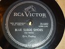 ELVIS PRESLEY BLUE SUEDE SHOES 78 RPM CANADA ONLY