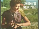 NILLA PIZZI RARO 45 GIRI EXTENDED PLAY 1959 SANREMO ITALY