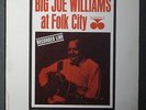 Big Joe Williams At Folk City Bluesville 1067 Original Blue Silver Label Mint-
