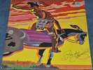 BRINSLEY SCHWARZ (1st) RARER ORIGINAL MAROON & ORANGE 1970 UK LP with INSERT.