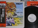 RIOT ROCK CITY VICTOR VIP-6510 Japanese Pressing PROMO OBI Vinyl LP