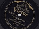Mellie Dunham & Orch. - VICTOR 19940 - Lady of the Lake & Mountain Rangers - VE