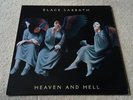 BLACK SABBATH Heaven And Hell LP Vinyl Record Album EX+ RARE UK press