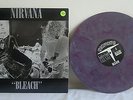 Nirvana - Bleach, VERY RARE 1992 Sub Pop Purple Marbled Vinyl LP, Grunge