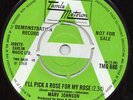 Motown Green & White Demo - Marv Johnson - I'll Pick A Rose For My Rose - TMG680