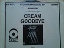  Cream Goodbye Promo 45. Atco EP4534