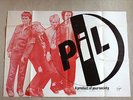 PUBLIC IMAGE LTD / PIL/ SEX PISTOLD rare ORIGINAL 1979 UK POSTER / PUNK / KBD 