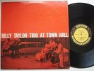 BILLY TAYLOR TRIO At Town Hall EX PRESTIGE 7093 W. 50th St. DG RVG LP