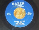 NORTHERN SOUL 45 THE AD LIBS ON KAREN RECORDS 