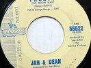 JAN & DEAN 45 Frosty / She's Still Talking Baby Talk LIBERTY Surf PROMO #CC594