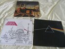 3 PINK FLOYD LP'S, THE DARK SIDE OF THE MOON, RELICS & MORE