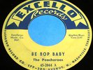 THE PEACHEROOS Be Bop Baby 45 Very Rare Doo Wop/RnB Orig Excello Label LIsten
