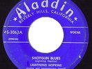 R&B 1950 - ALADDIN 3063 45 rpm- Lightning Hopkins - SHOTGUN BLUES - key record