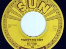 BILLY RILEY - WOULDN'T YOU KNOW / BABY PLEASE DON'T GO - SUN 45RPM (1958)