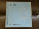 DUO LEE MAKANOWITZKY BACH SONATAS rare FRENCH BOX 2 LP STEREO LUMEN 1959- GRAIL