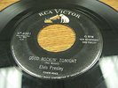 Elvis Presley- Good Rockin' Tonight 45 Rmp record