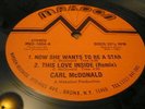 Carl McDonald Now She Want To Be A Star Rare Killer Roots 12