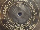 PATHE RECORD 2975 ONE SIDE 24 CMS. CYRANO DE BERGERAC  DUPARC 78+  RPM