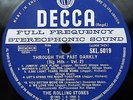 ROLLING STONES 1969 Stereo 1st Press Unboxed Decca LP - Through the Past Darkly