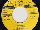 DON DRUMMOND-SMILING JAMAICAN TOP DECK 45 EX+ NICE COPY LISTEN