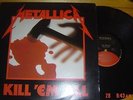 Metallica - Kill 'em All - 1987 Elektra LP with inner sleeve