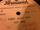 Roy Hall Brunswick Sample Three Alley Cats England 7