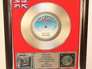 Sex Pistols, Pretty Vacant, Platin Record, Schallplatte, Award, gold