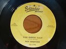 Fred Crawford - You Gotta Wait 1954 USA 45 STARDAY