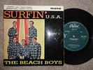 Beach Boys Surfin' USA EP CAPITOL EAP1 20540 1963 VG