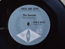 THE SANTELLS So Fine / These Are Love - Aussie W&G 8010 mod northern soul
