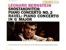 Shostakovich / Ravel Piano Concerto in G Major - Bernstein, 180g Vinyl LP