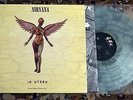 NIRVANA In Utero Original CLEAR VINYL LP Clean with inner sleeve