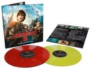 HOW TO TRAIN YOUR DRAGON 2 - Soundtrack (Limited Edition gelb/Rot Vinyl) Neu OVP